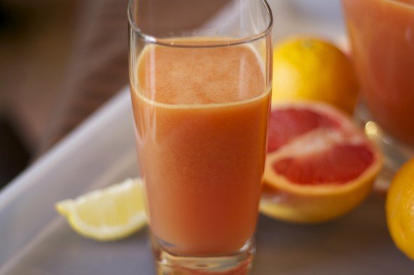 Súper jugo con vitamina C para impulsar las defensas