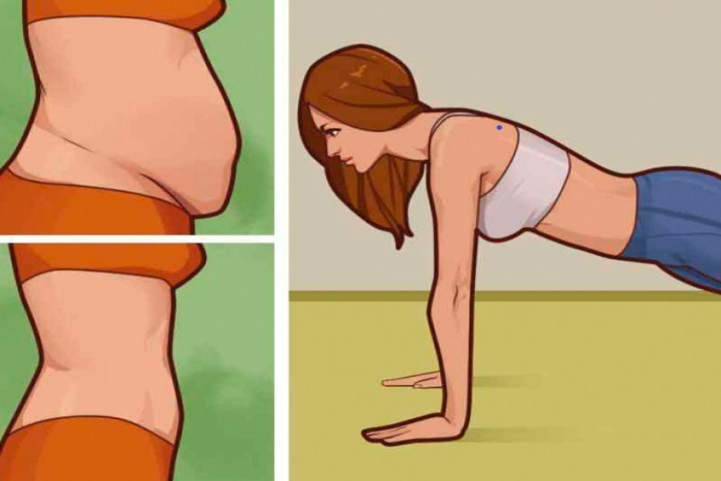 6 ejercicios simples para eliminar la grasa del vientre en casa