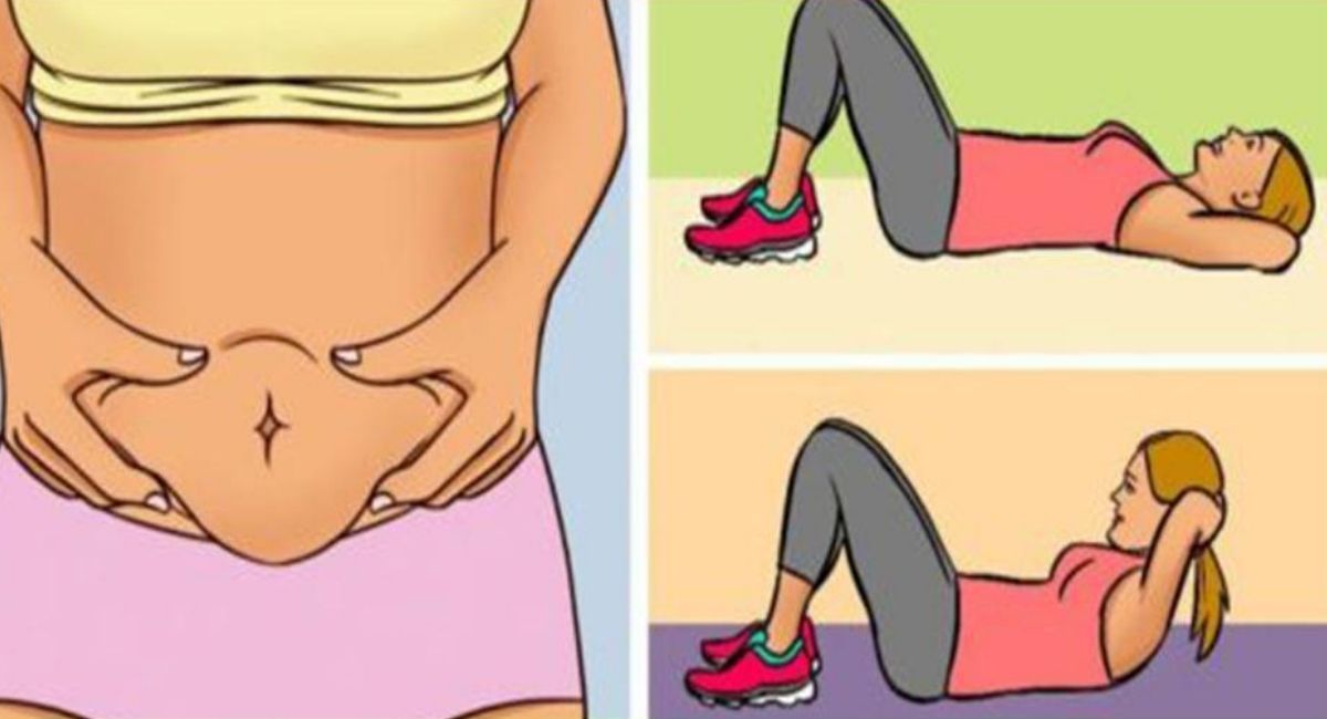 6 ejercicios de abdominales para perder barriga￼