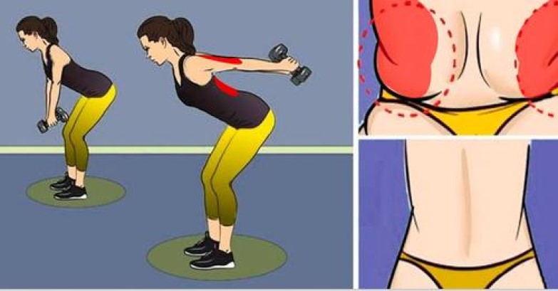 3 ejercicios para deshacerse de la grasa debajo de las axilas y adelgazar los hombros